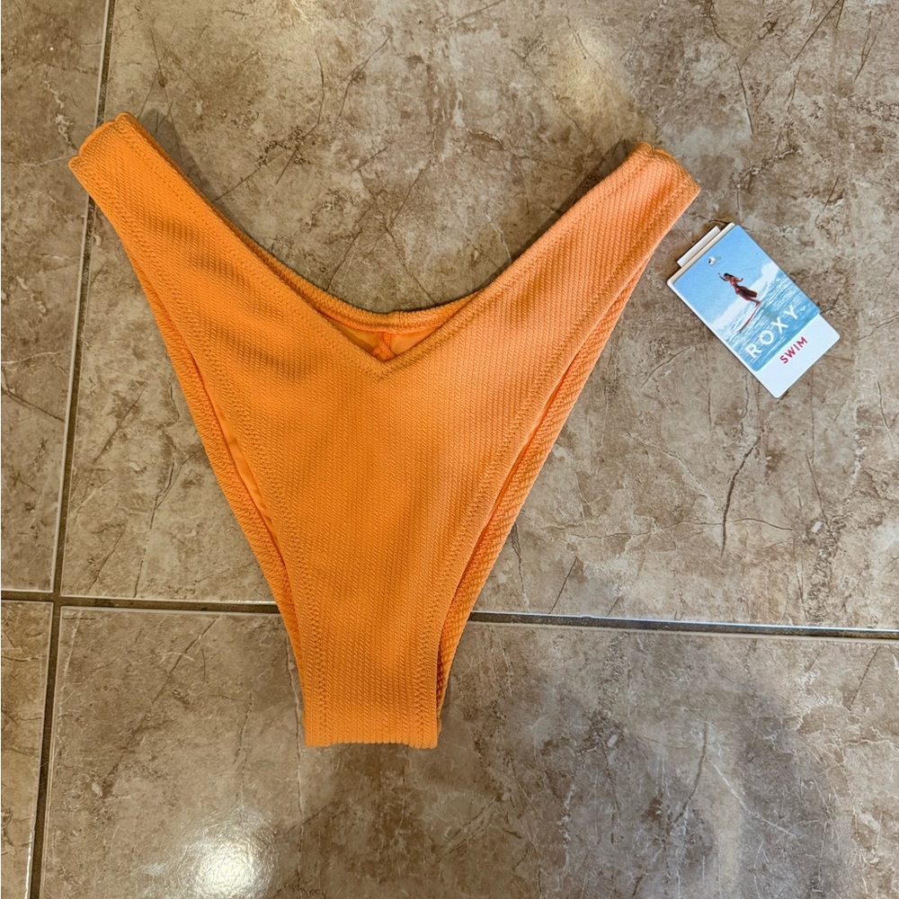 Roxy Bright Orange Swim Bottom